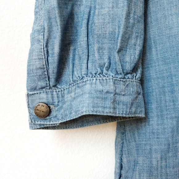 Current/Elliott chambray smock dress - Picture 4 of 7